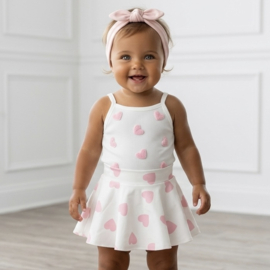 Little sweet hearts set - roze