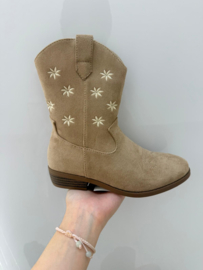 Wildflower Western Boots - beige