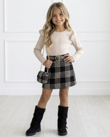 Check & Chic Dress - beige