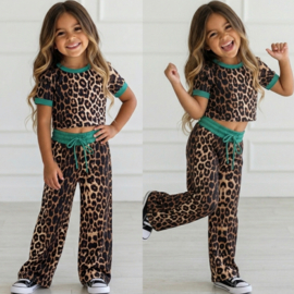 Your Fierce Leopard Set - groen