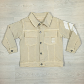 Bleached sand denim spijkerjasje - Perrin
