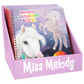 Miss Melody kleurboek met pailletten