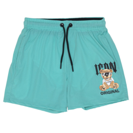 Icon teddy zwembroek - turquoise