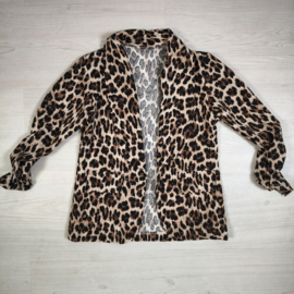 Blingy Leopard Blazer