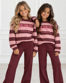New York Urban Set - roze/bordeaux (verzenddatum 16 okt)