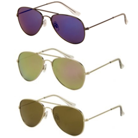 Color pilot sunglasses - kids