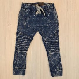 Pocket washed sweatpants - Navy