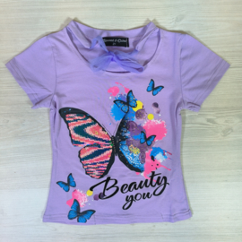 Beauty butterfly top