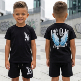 Icon fly set - zwart