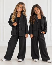 Mini Chic Blazer Set - zwart