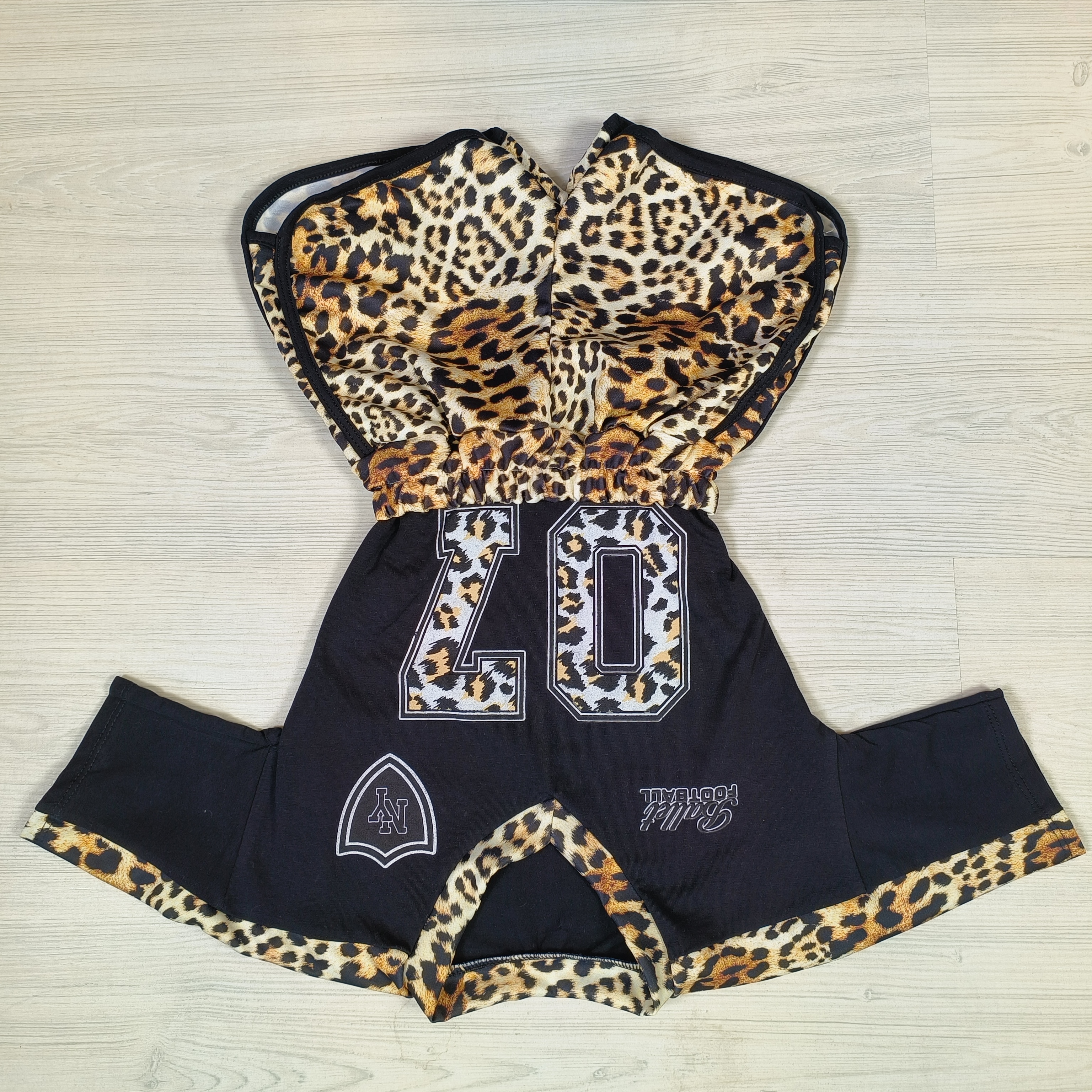 Leopard 07 set - zwart