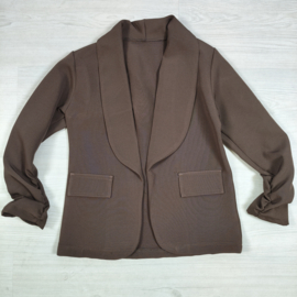 Classy Girl Blazer - bruin (verzenddatum 13 okt)