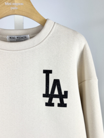 Beige LA sweater