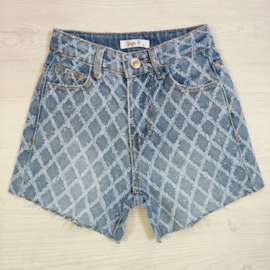 Your Sparkle Pattern Short - blauw