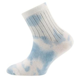 Sporty tie dye socks - Blue