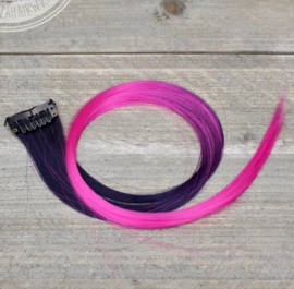Black/ Pink Hairclip #11