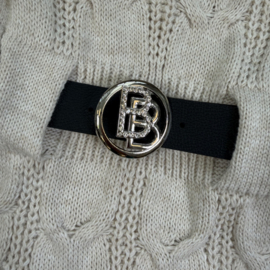 Cozy Cable Belt Dress - beige (verzenddatum 29 sep)