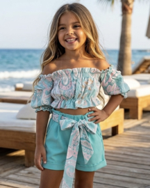 Paisley Breeze Set - mint