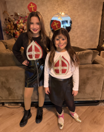 Sinterklaas Shirtje Glitter Mijter