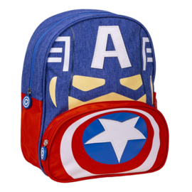 Kids Backpack Denimlook Captain America