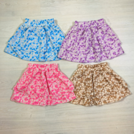 Layered flower skirt