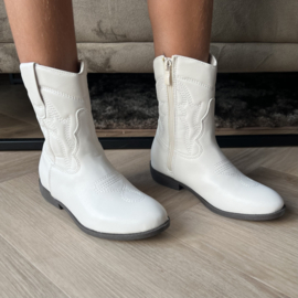 Cowboy boots - wit