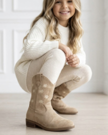 Wildflower Western Boots - beige