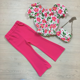 Promised flower set - fuchsia