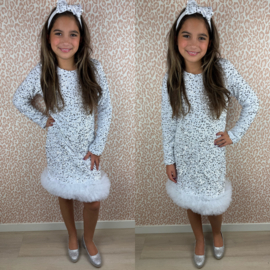 Glamour & tule dress - white