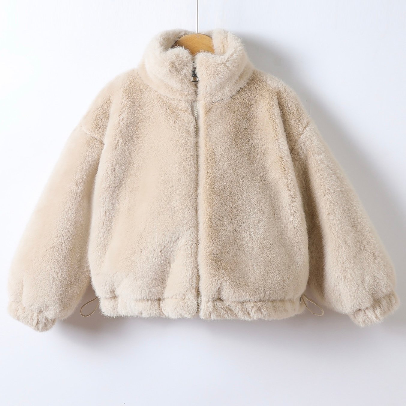 Basic & soft jacket - creme