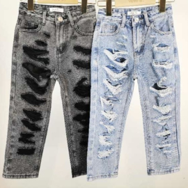 Your Wide & Distressed jeans