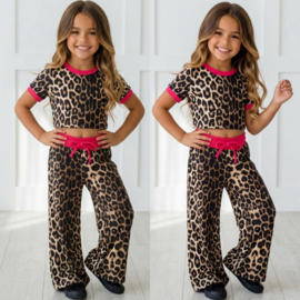 Your Fierce Leopard Set - rood