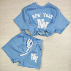 NYC Summer Lounge Set - blauw
