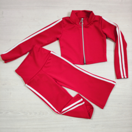 Bold Color Sport Set - rood