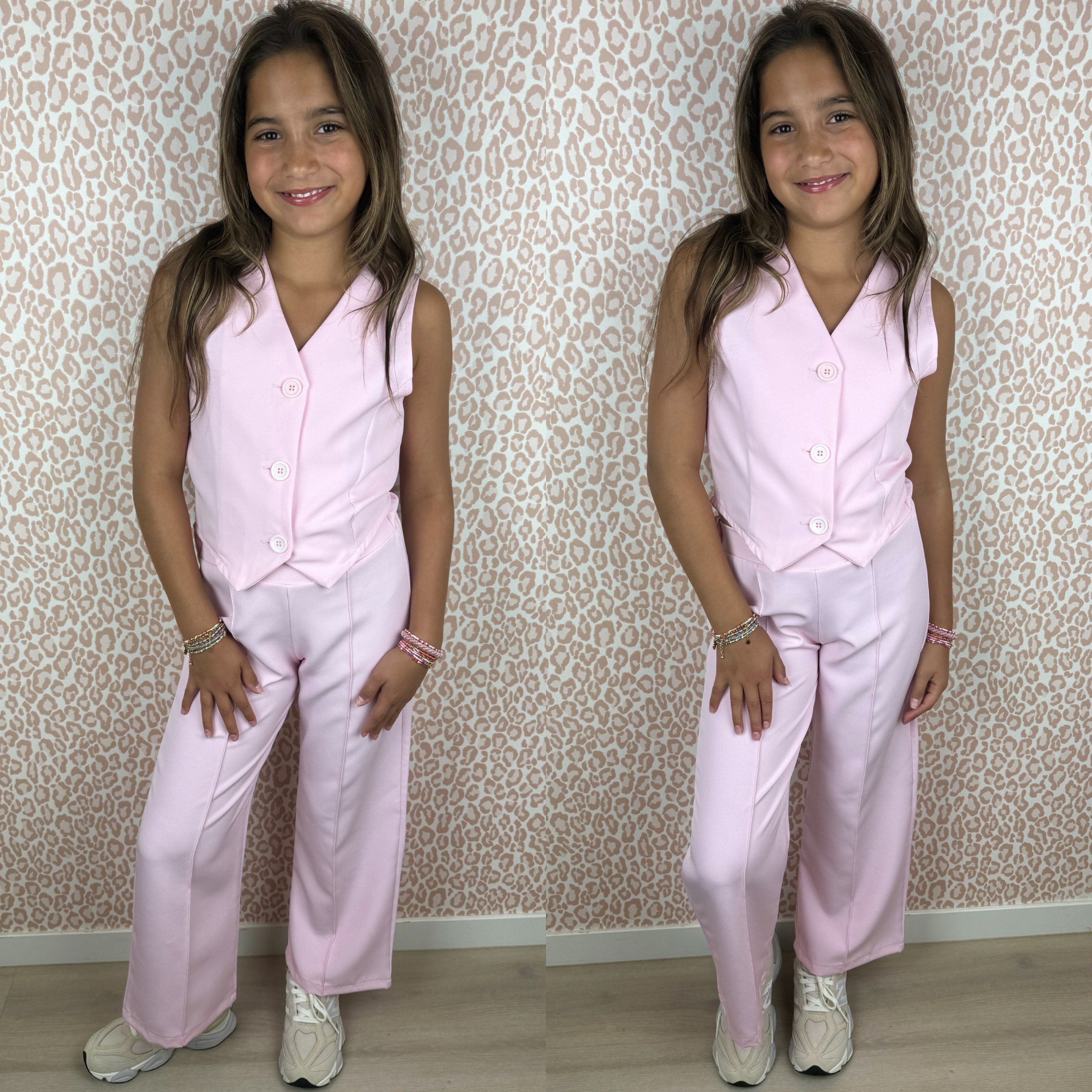 Back to light pink set