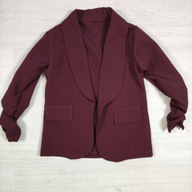 Classy Girl Blazer - bordeaux (verzenddatum 13 okt)