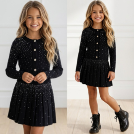 Your Diamond Chic Skirt Set - zwart