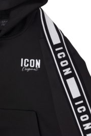 ICON Signature Hoodie Set - zwart/wit (verzenddatum 9 okt)