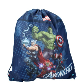 Gymtas Avengers Power Team blauw