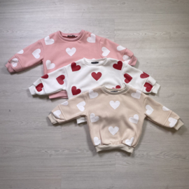 The cutest heart sweater