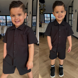 Looking sunny boys set - zwart