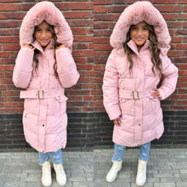 Bubbly parka - roze