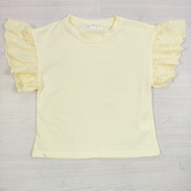 Girls Lace Sleeve Top
