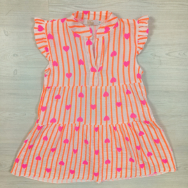Stripes & hearts dress