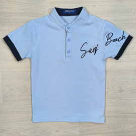 Surf beach polo - blauw