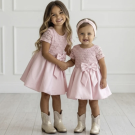 Classic charm dress - roze