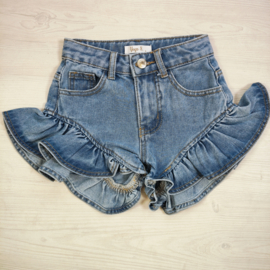 Your Ruffle Denim Short