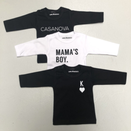 Mama's boy + Casanova + Heart tee K package