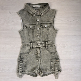 Ultimate denim jumpsuit - groen