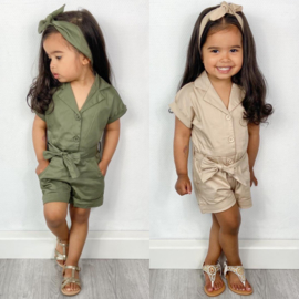 Jungle playsuit & Headband